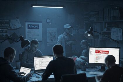 Sukčiai taikosi į Allegro naudotojus | Gemini DI nuotr.