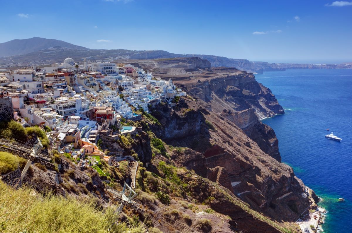 Žemės drebėjimas Santorini saloje