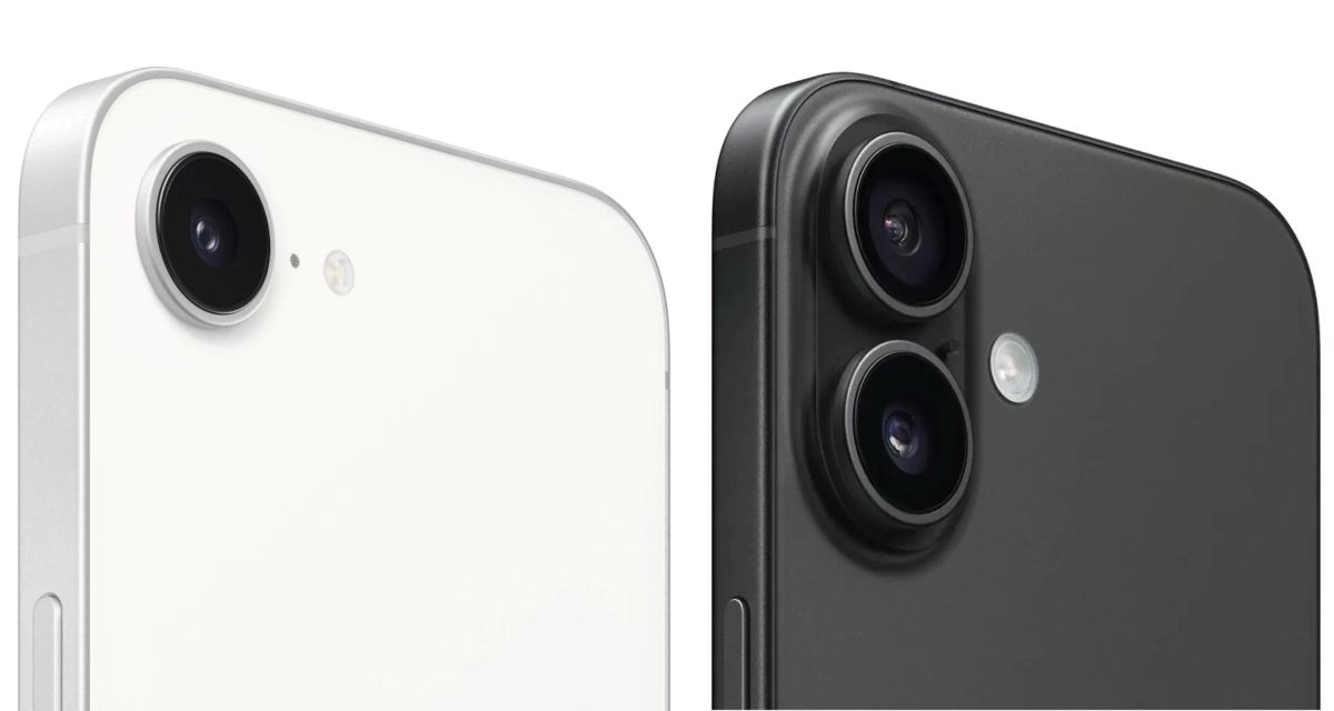 iPhone 16e ir iPhone 16 palyginimas