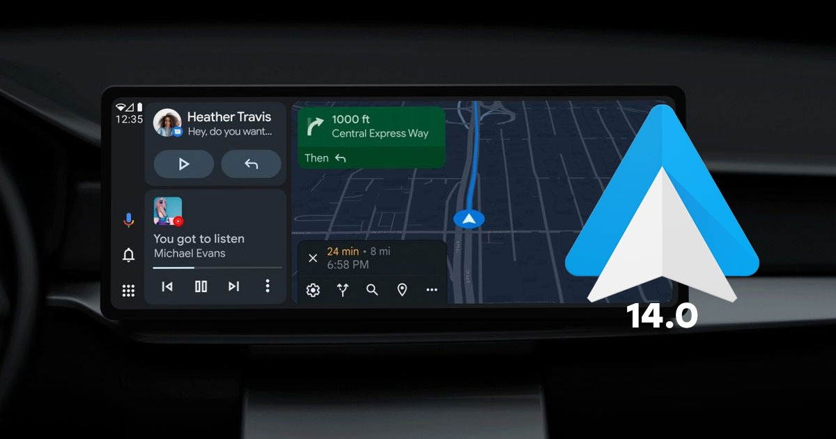 14.0 Android Auto versija