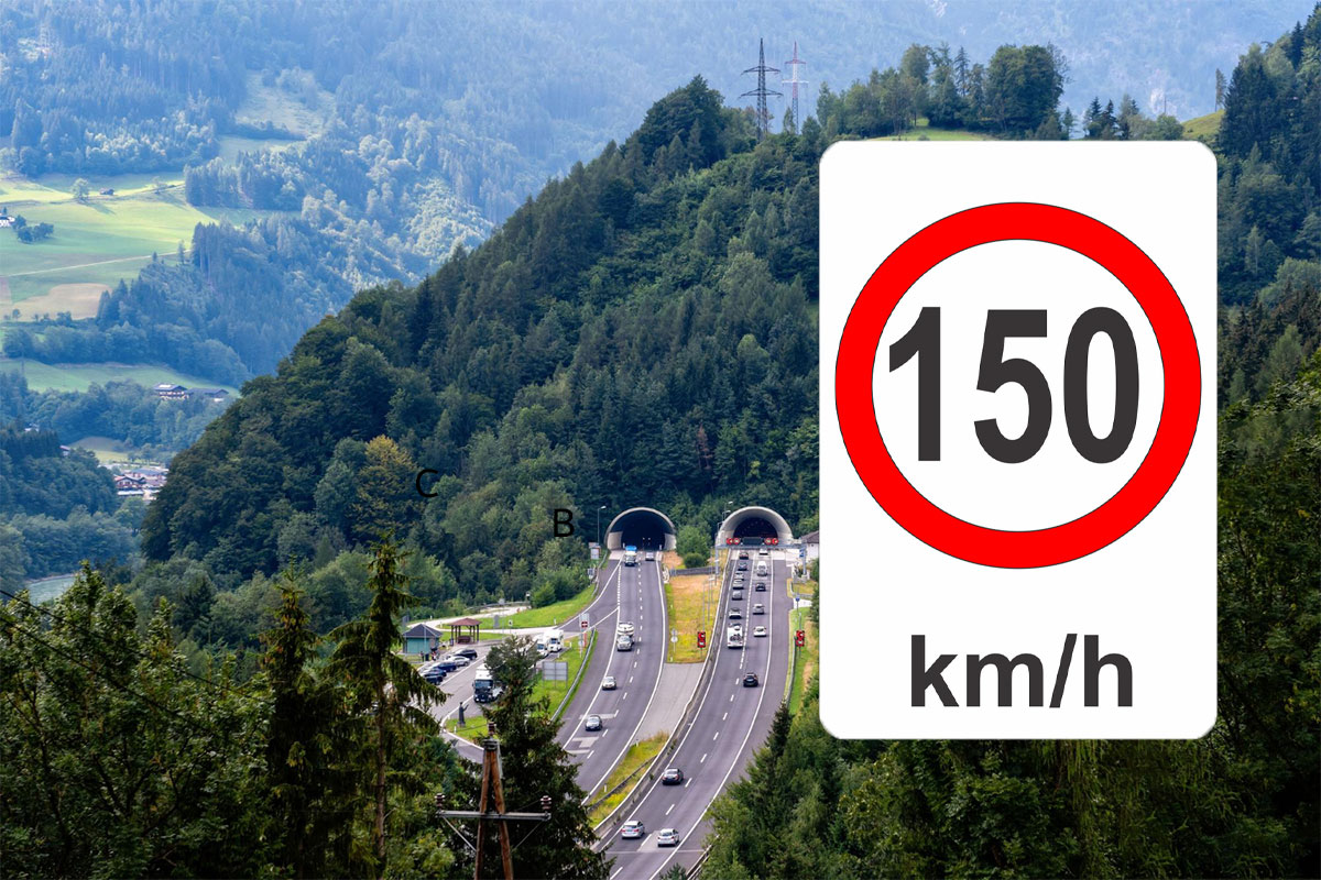 150 km/h Austrijoje