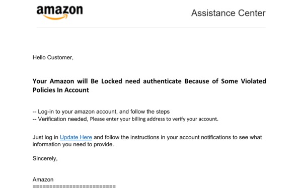 Amazon Scam 2