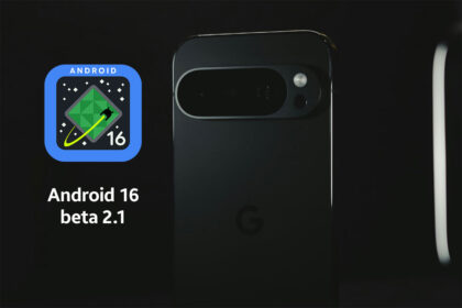 Android 16 beta 2.1 atnaujinimas