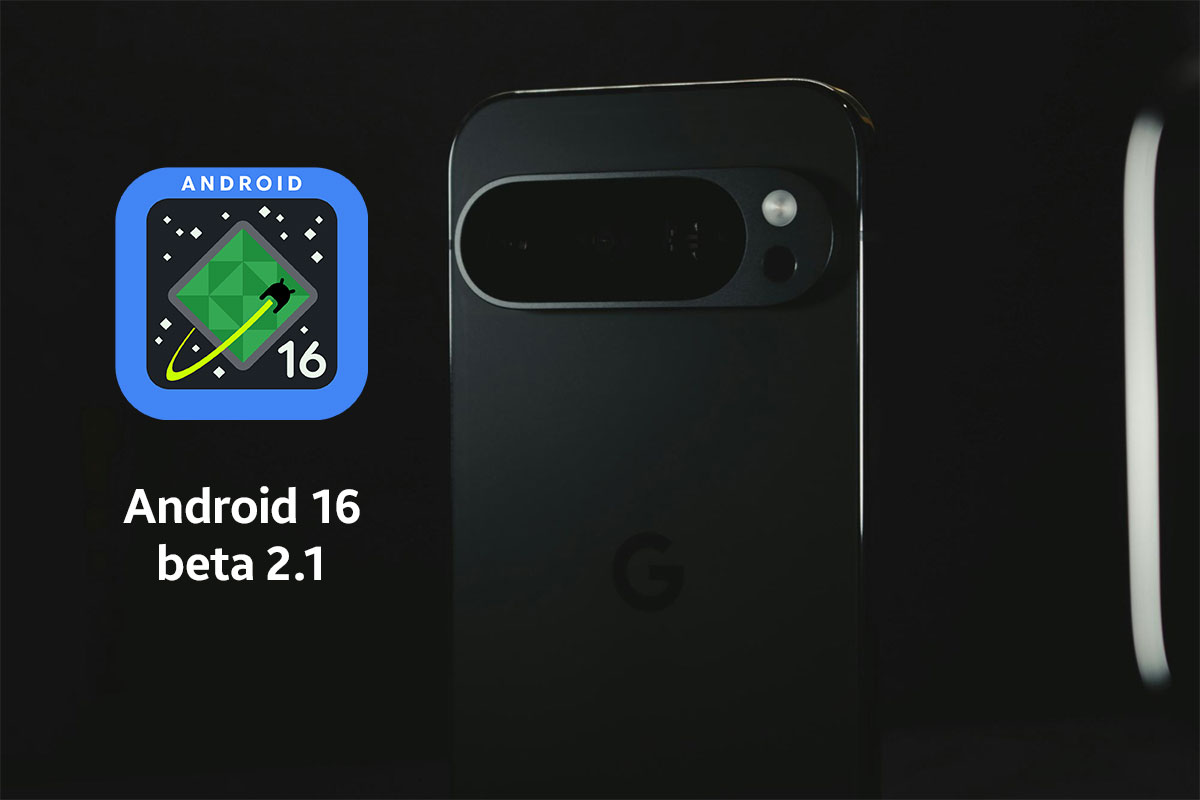 Android 16 beta 2.1 atnaujinimas