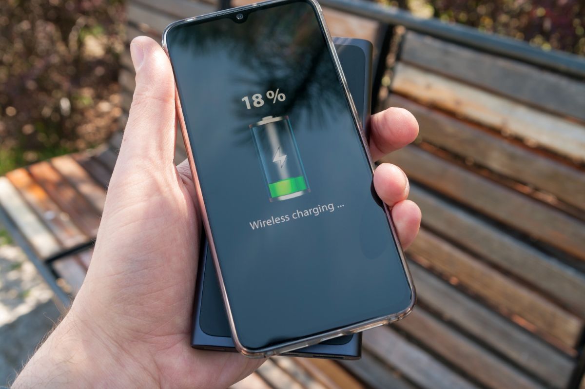 Android telefono baterijos būklė