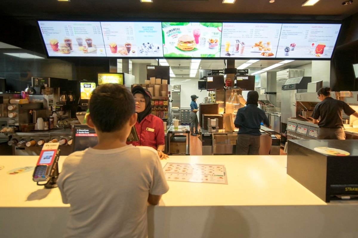 Aptarnavimas McDonald’s