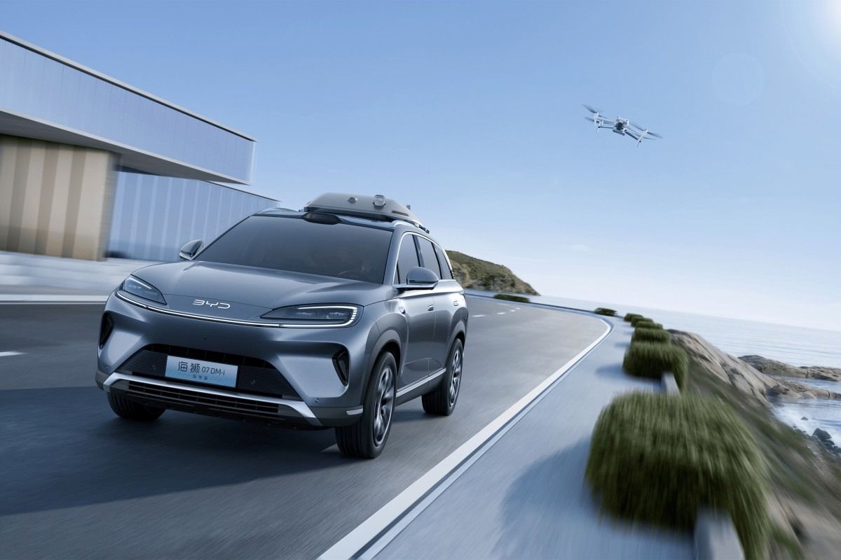 BYD ir DJI jungia jėgas
