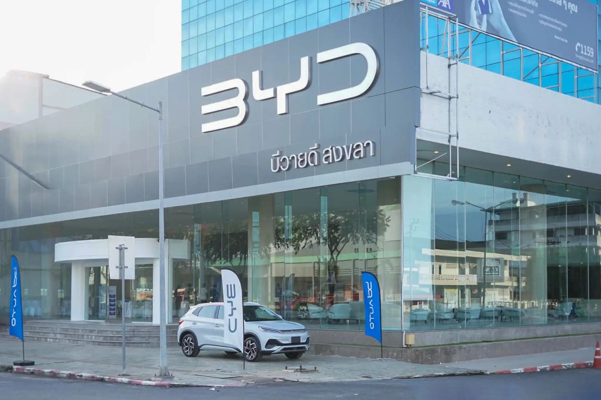 BYD salonas