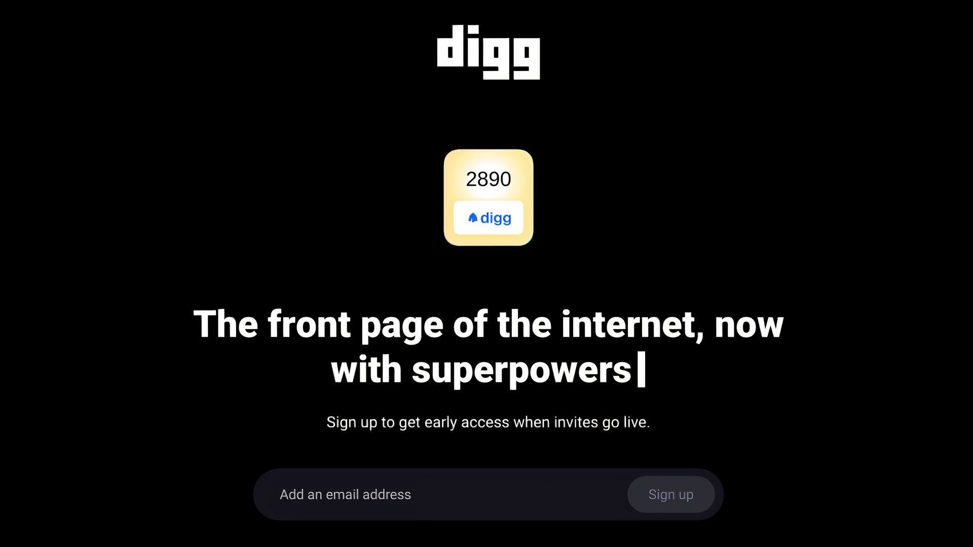 Digg sugrįžta