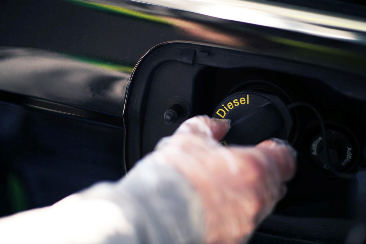 Dyzelino kaina 2,5 euro už litrą
