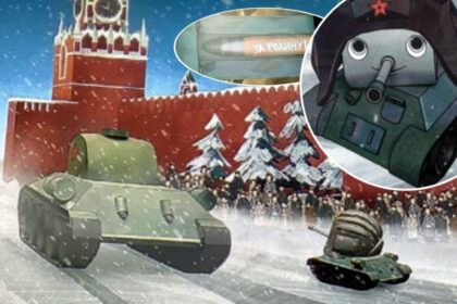 Filmukas Rusijoje apie tanką