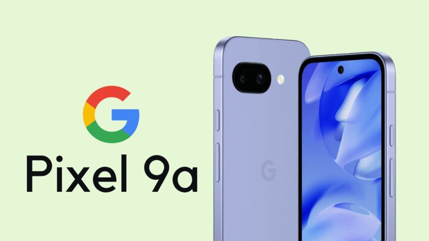 Google Pixel 9a balandį