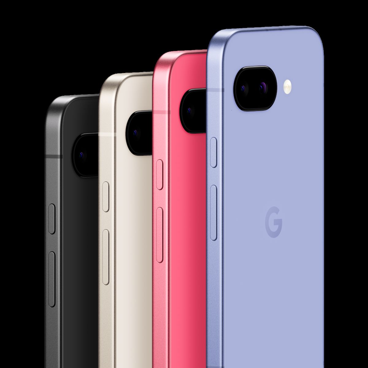 Google Pixel 9a - visos spalvos
