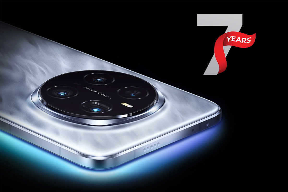 Honor 7 metų atnaujinimai