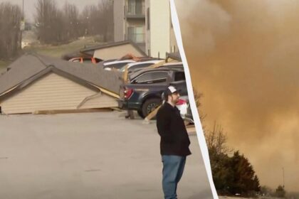 JAV smogė tornadai / Unian koliažas