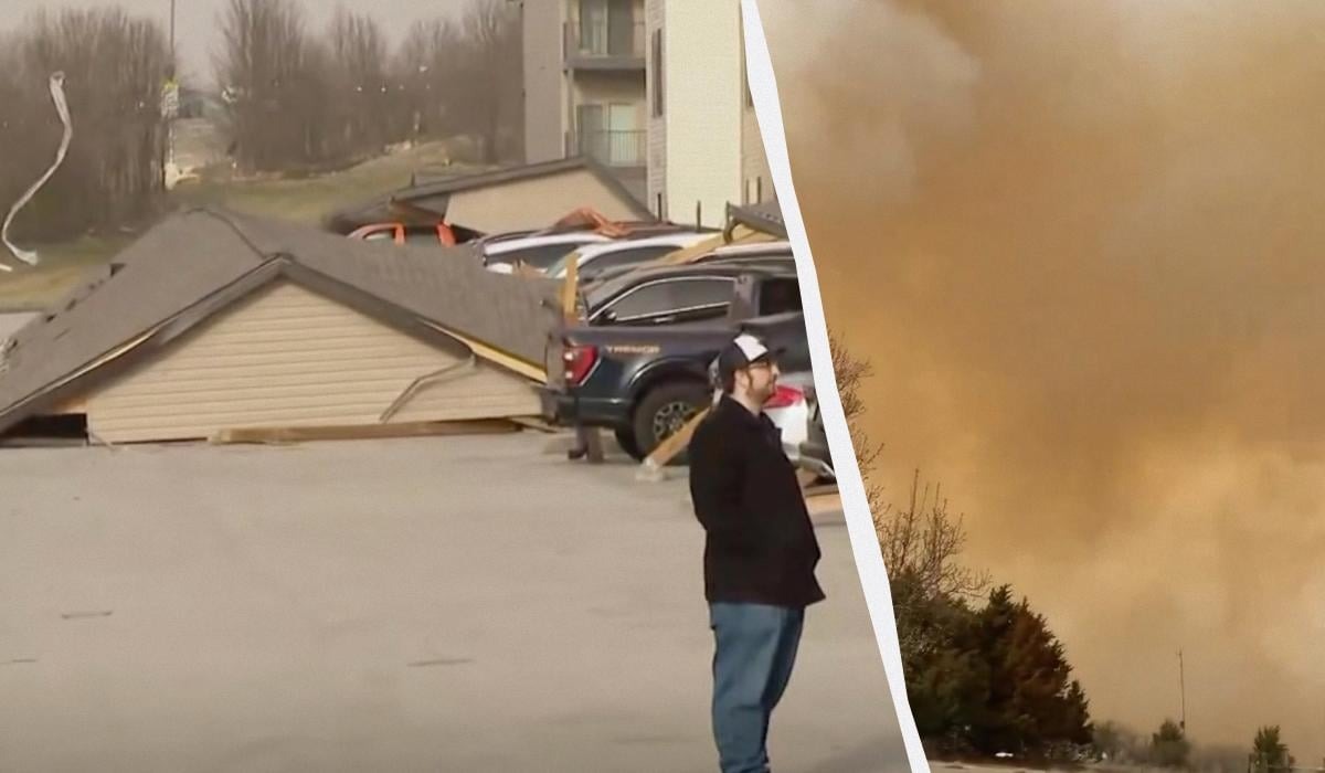 JAV smogė tornadai / Unian koliažas