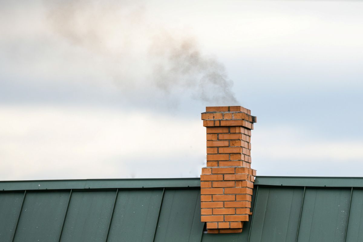 Kaminą reikia valyti kas 1 metus