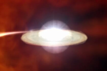 NASA Goddard Space Flight Center Conceptual Image Lab | Astronomai tikisi įspūdingo dangaus įvykio, kai T Coronae Borealis, dažnai vadinamas Liepsnos žvaigžde, vėl įsiliepsnos.