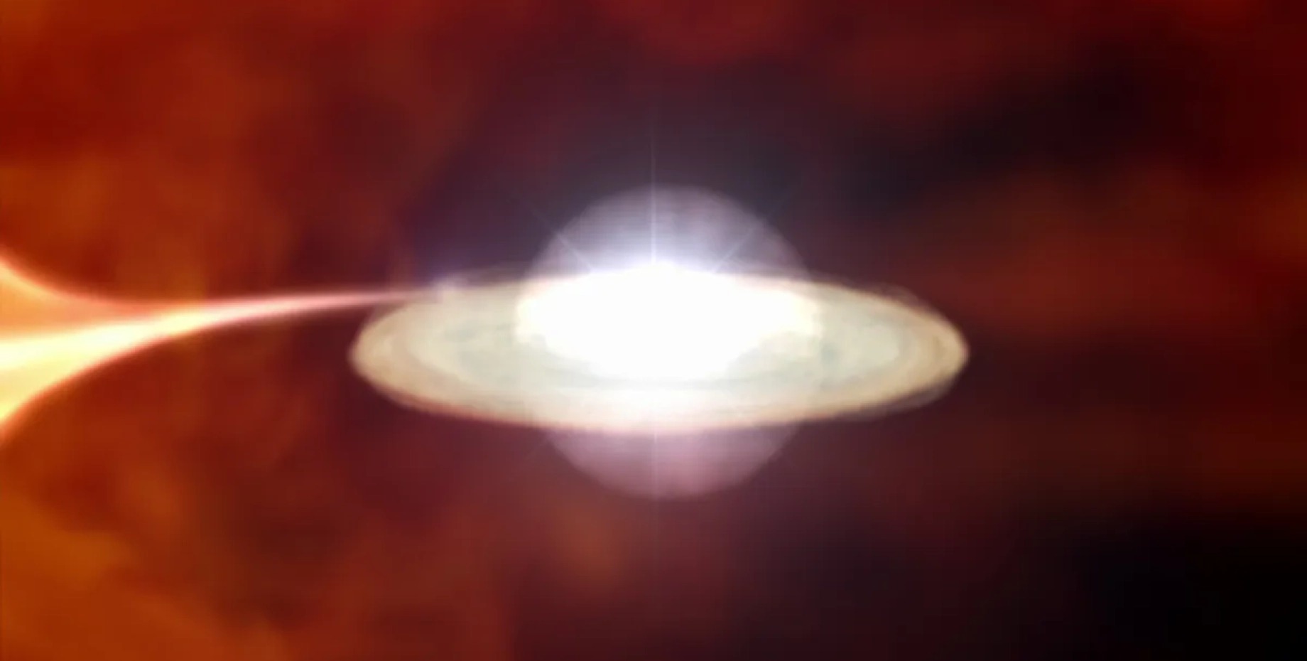 NASA Goddard Space Flight Center Conceptual Image Lab | Astronomai tikisi įspūdingo dangaus įvykio, kai T Coronae Borealis, dažnai vadinamas Liepsnos žvaigžde, vėl įsiliepsnos.