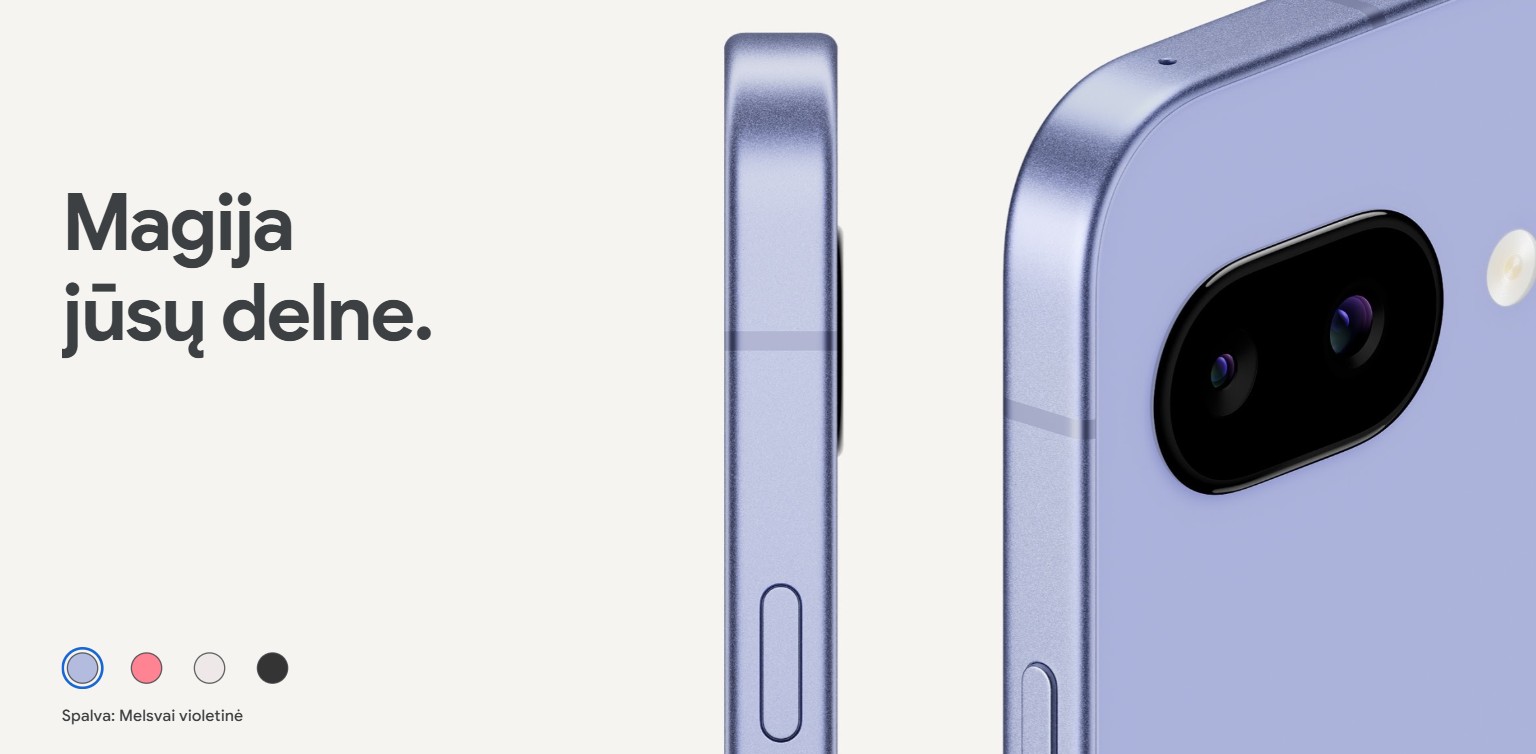 Pixel 9a telefonas