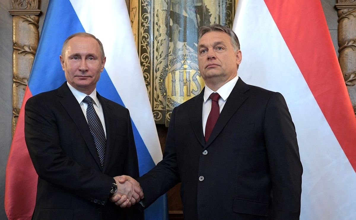 Putinas ir Orbanas / Wikipedia.org nuotr.