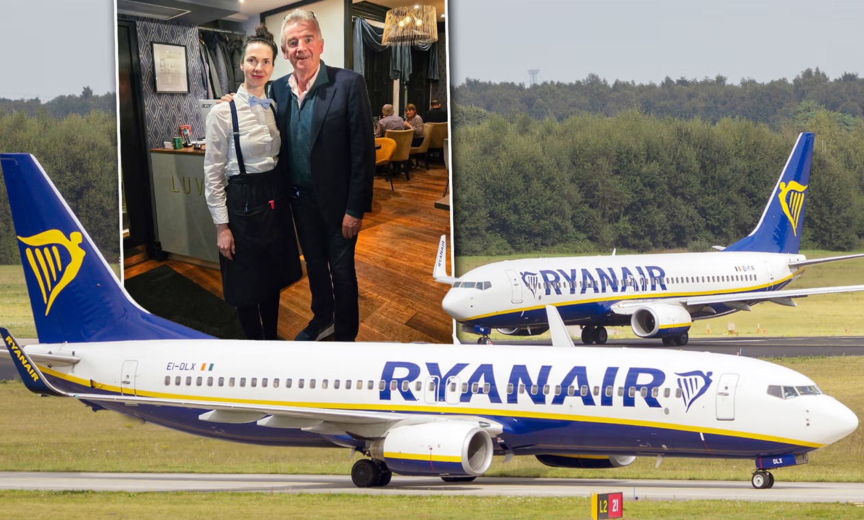 Ryanair vadovas restorane / Foto: 123RF, @Luvida / Facebook