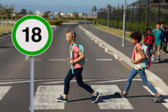 Žalias-kelio-eismo-ženklas