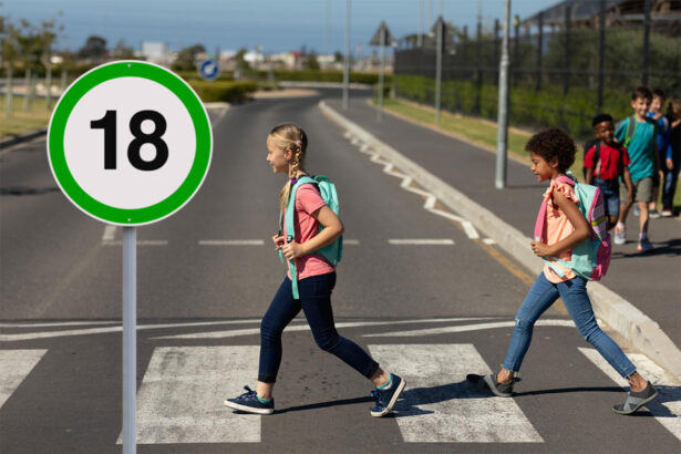 Žalias-kelio-eismo-ženklas