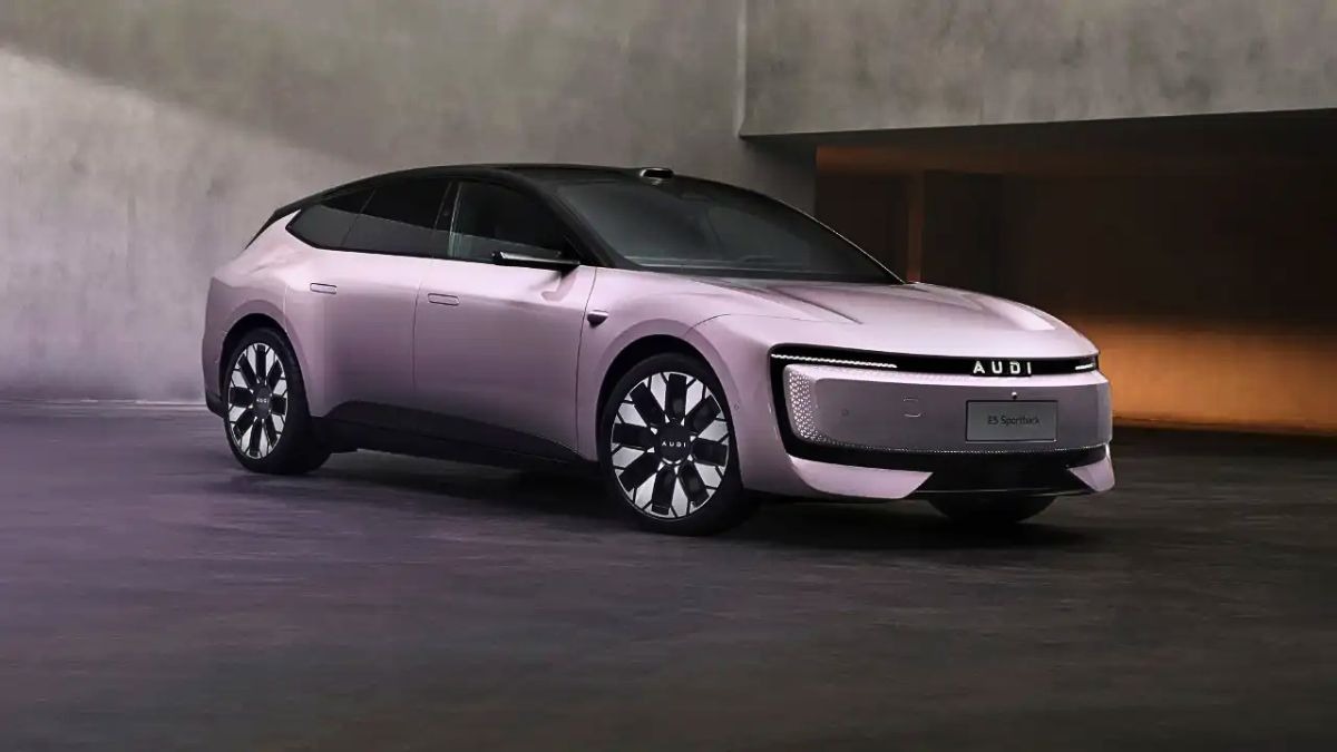 AUDI E5 elektromobilis Kinijos rinkai