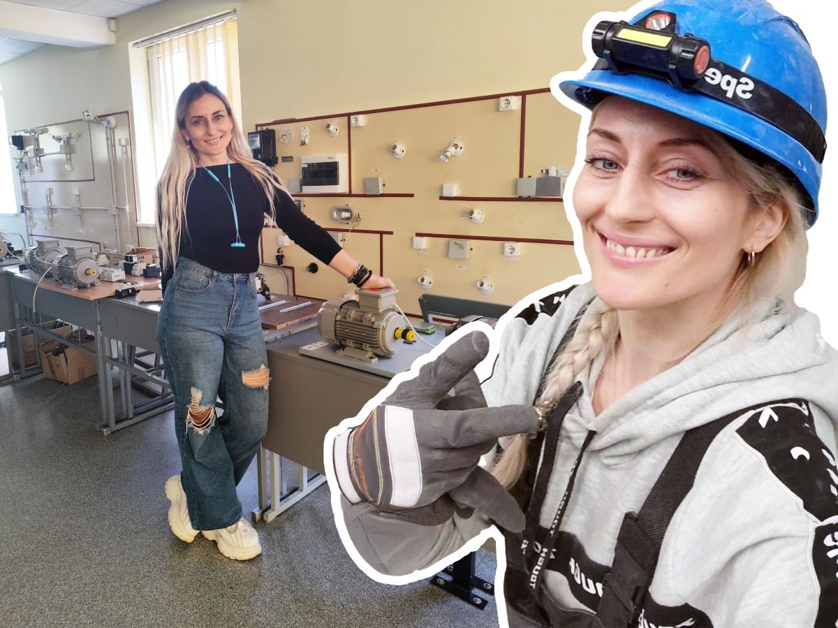 Būdama keturiasdešimties šiaulietė tapo elektrike