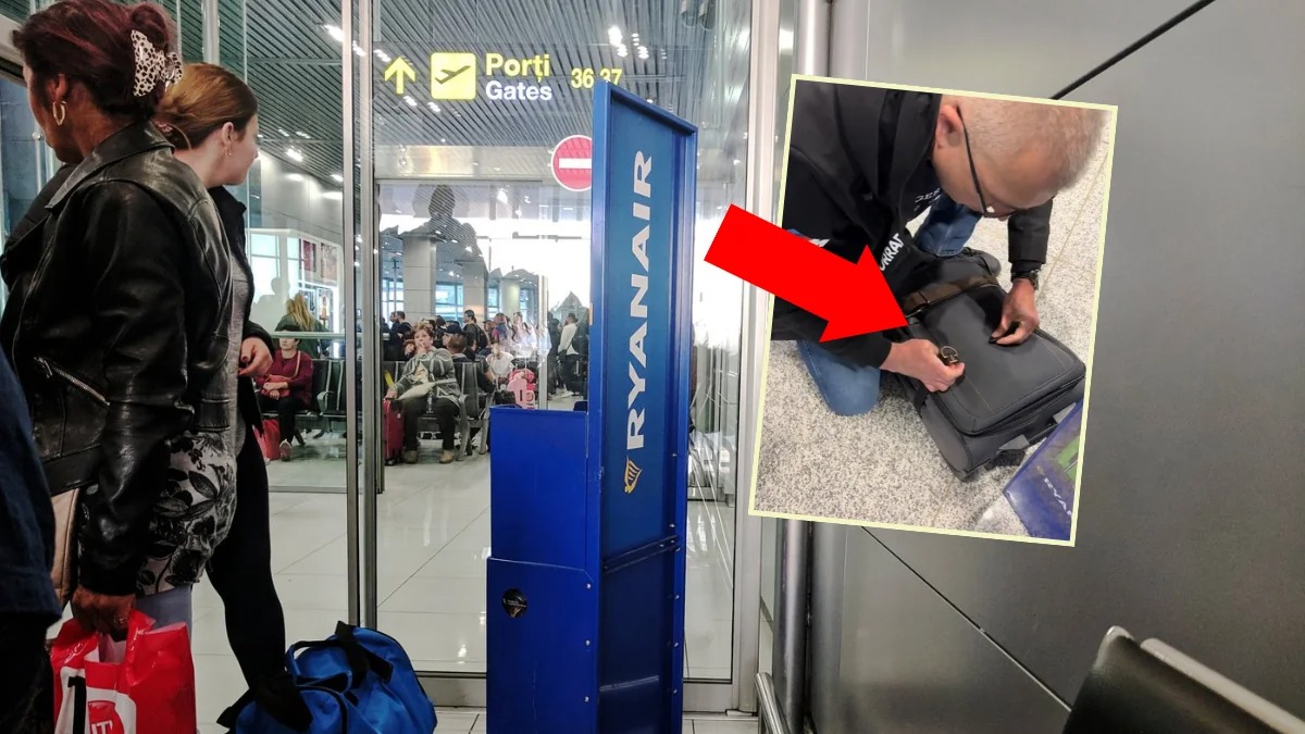 Gudrus Ryanair keleivis