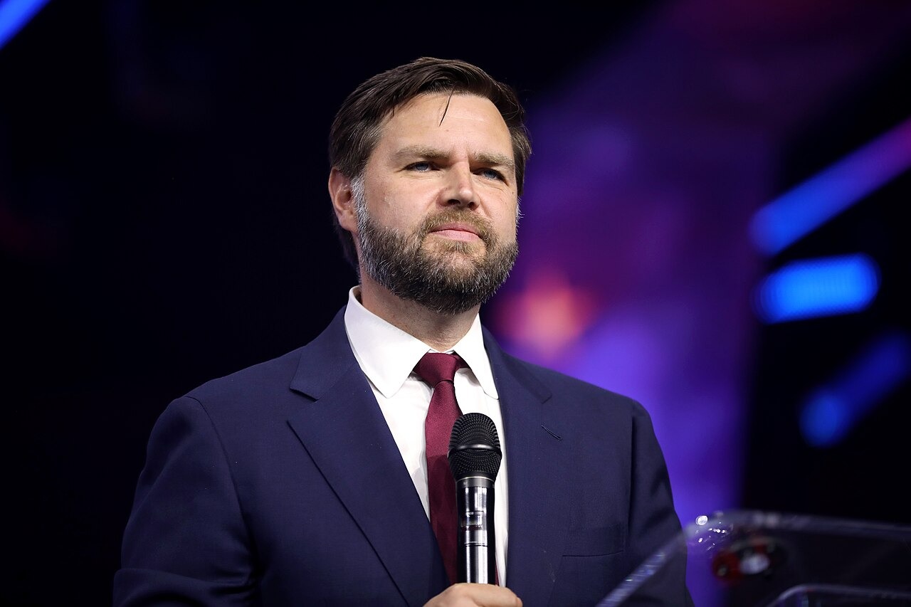 J. D. Vance'as / Nuotr.: https://en.m.wikipedia.org/wiki/File:J._D._Vance_%2853809627400%29.jpg
