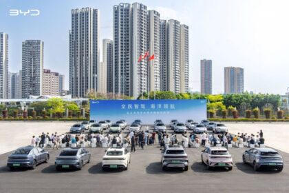 Milijonas BYD automobilių 2025