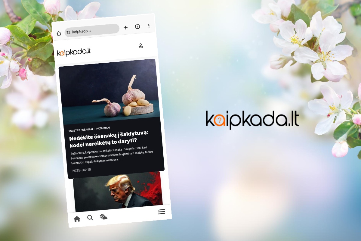 Naujienos kaipkada.lt
