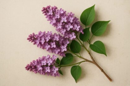 Nuskinta alyvos šakelė / Sora AI