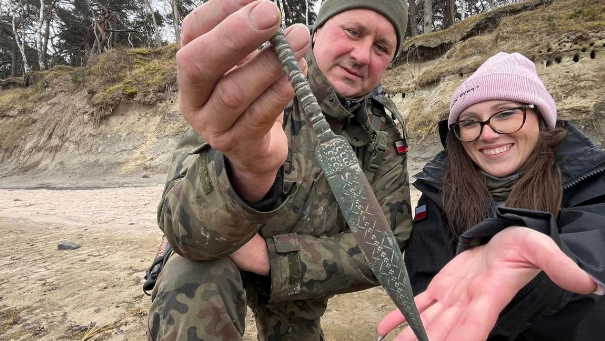 Senovinis durklas rastas Lenkijoje