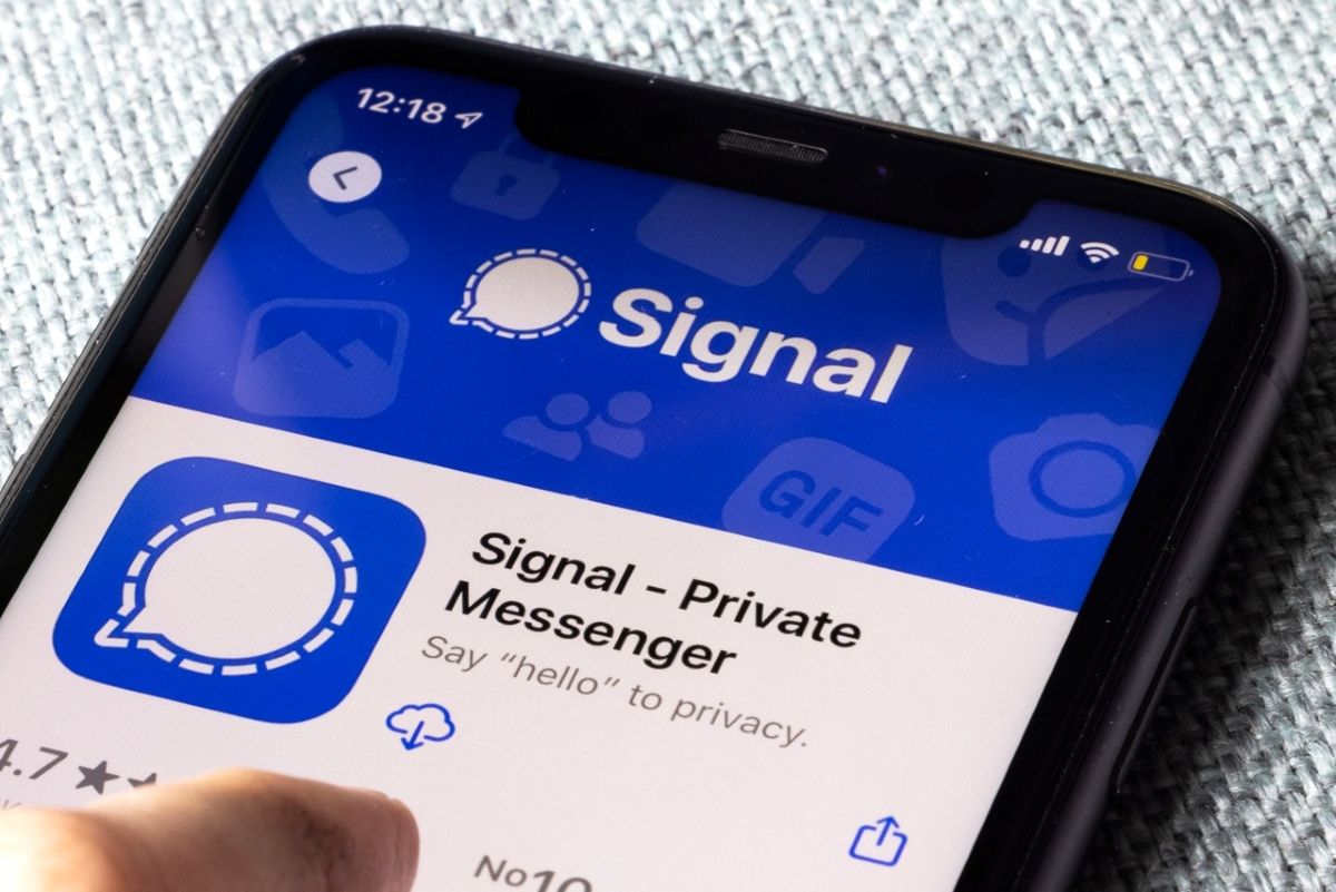 Signal programėlės saugumas