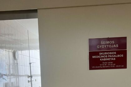 Skiubios pagalbos kabinetas Vilniuje