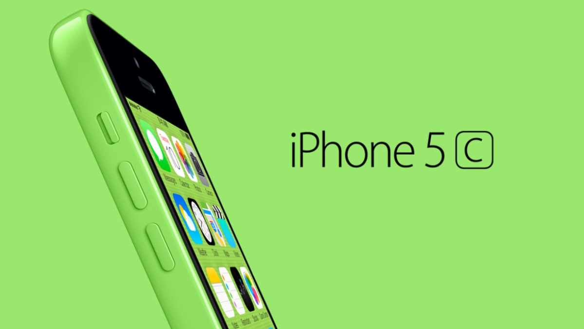 Žalias iPhone 5c
