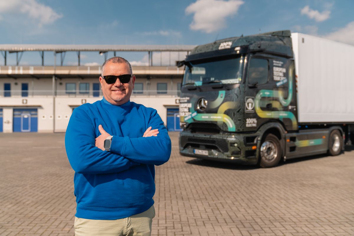 eActros 600 sieks rekordo