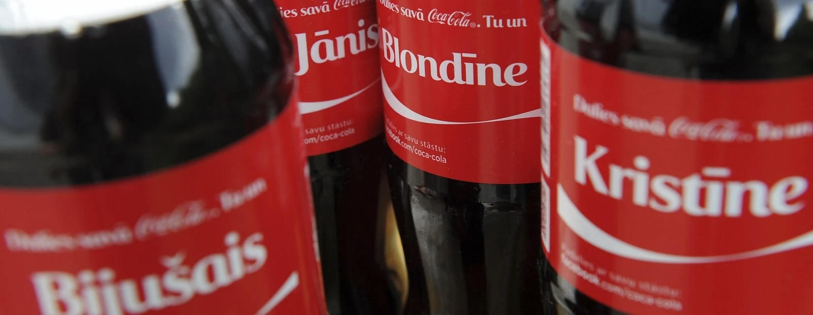 Coca-Cola buteliai Latvijoje / Kristaps Kalns, Dienas mediji nuotr.
