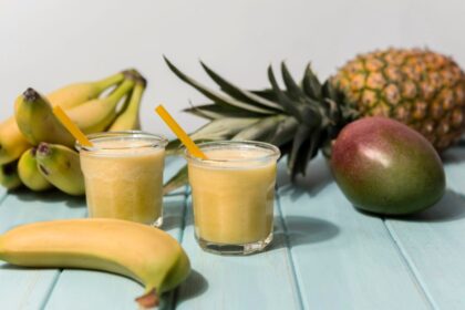 Kokteiliai su bananais