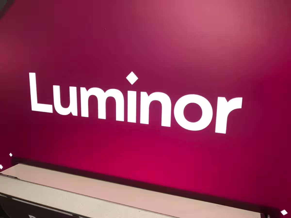 Luminor įspėjimas