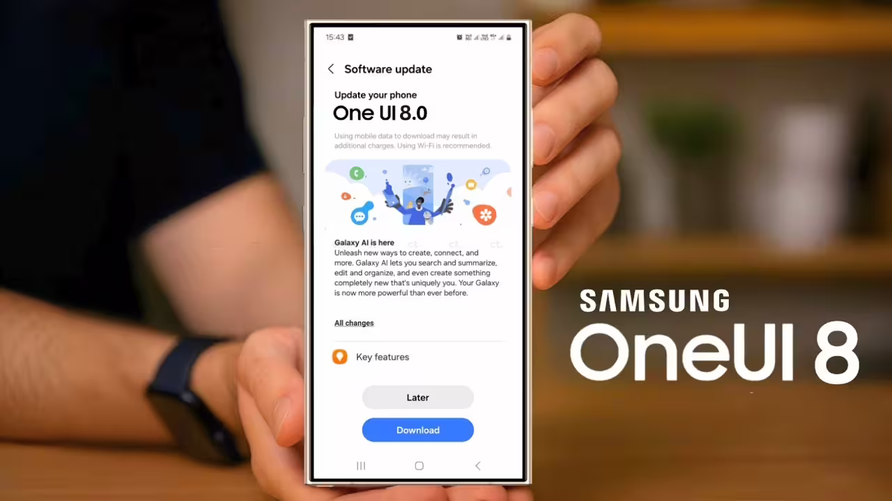 One UI 8 versija
