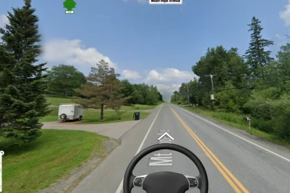 Važiavimas su Google Street View virtualiai