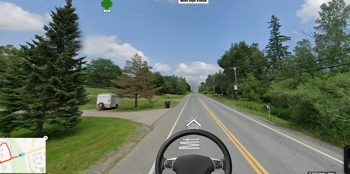 Važiavimas su Google Street View virtualiai