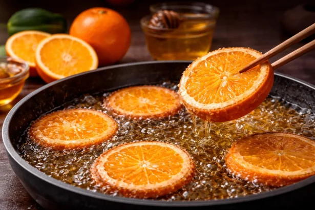 Apelsinai aliejuje / ChatGPT nuotr.