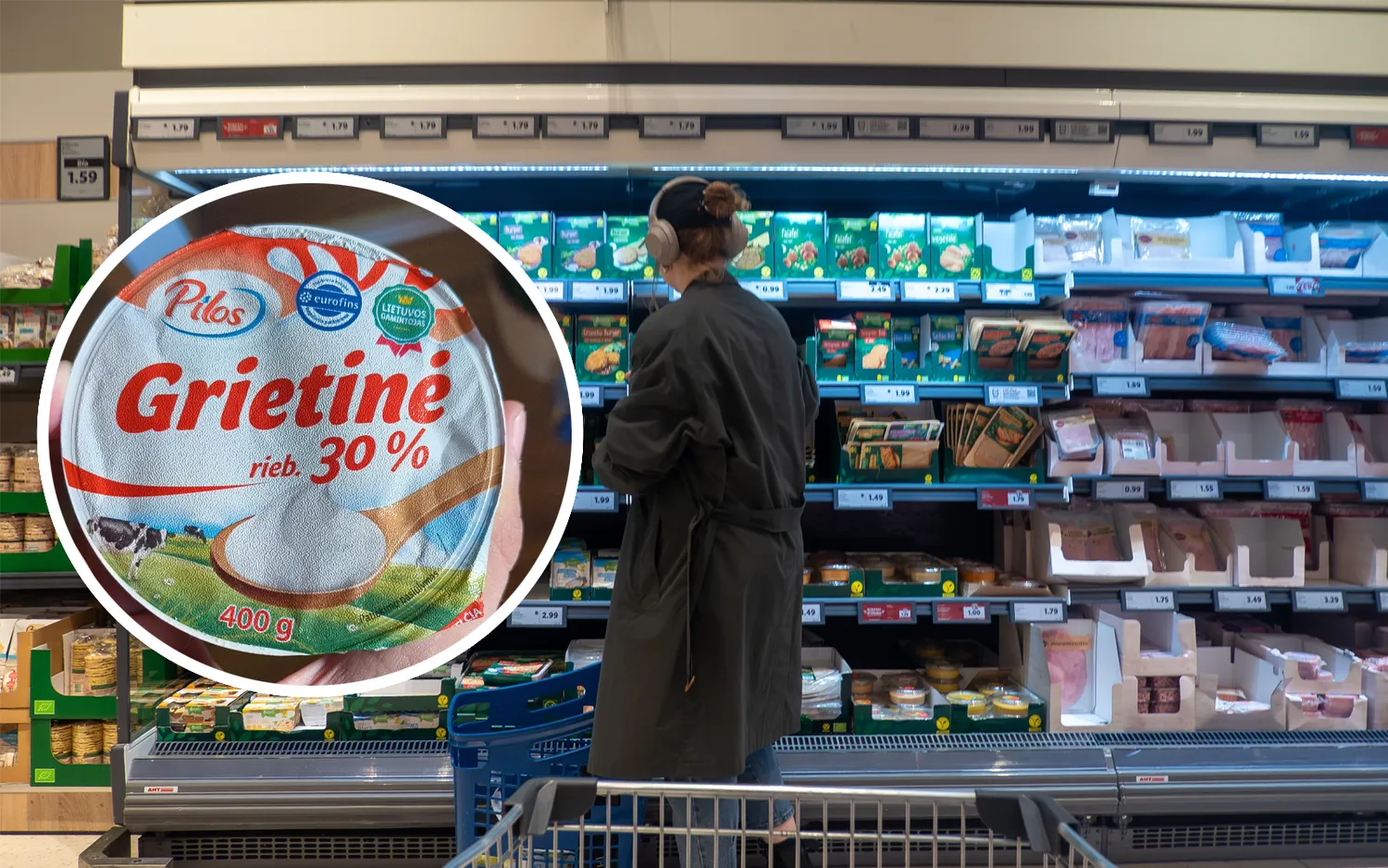 Gera grietinė iš Lidl / columbo.photog / Shutterstock.com