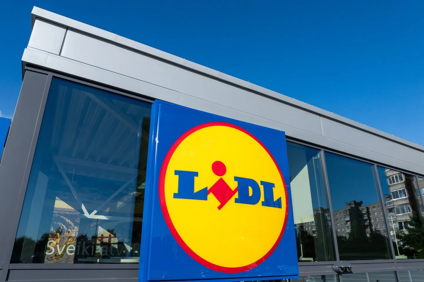 Lidl parduotuvė