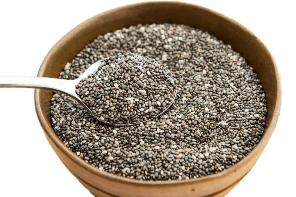 Chia Sėklos Dubenėlyje / Nuotrauka: stickpng.com (Brave)